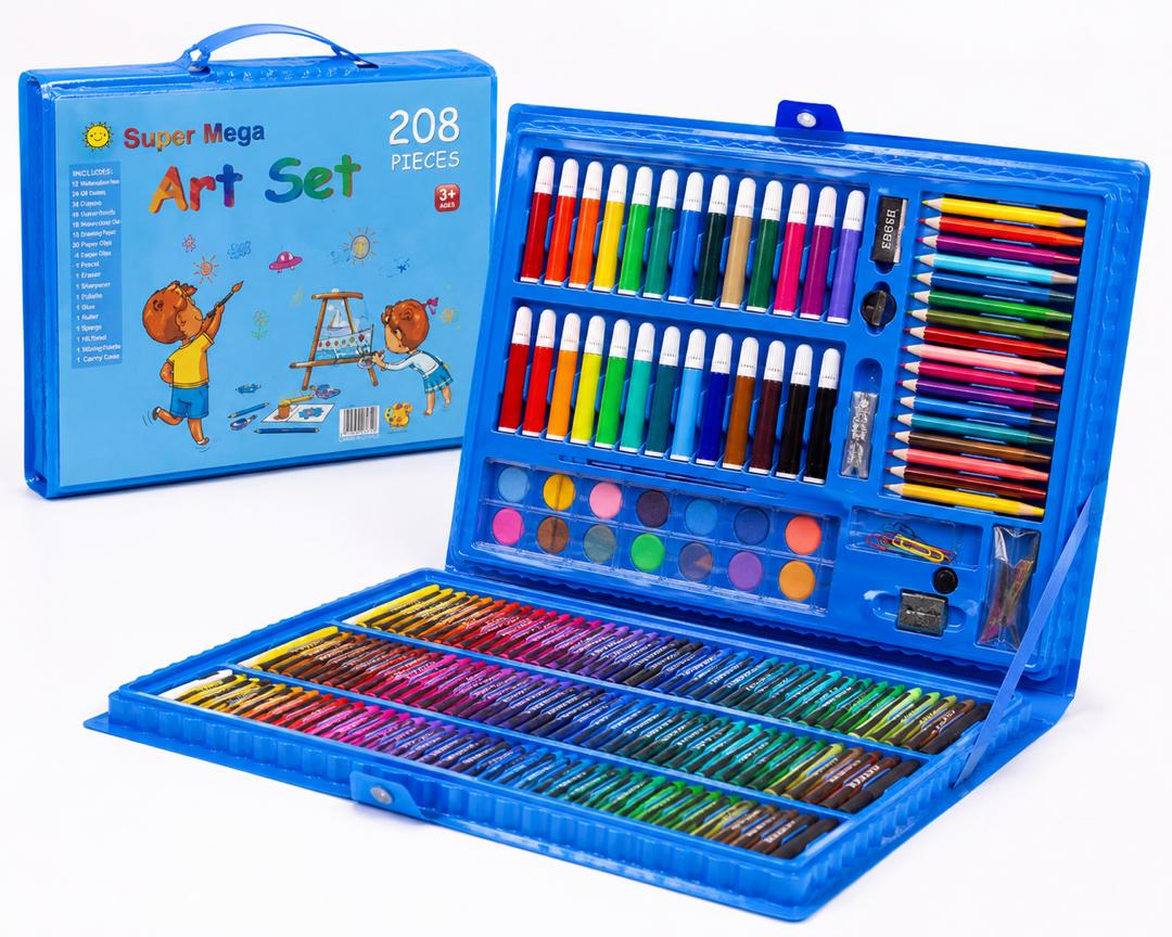🎨 LE KIT CRÉATIF COMPLET POUR LES ENFANTS
12 000 F seulement
🚚 Livraison disponible
💳 Paiement à la livraison.
* 🧠 Stimule la créativité
* ✍️ Développe la motricité fine
* 🎨 Des heures de dess